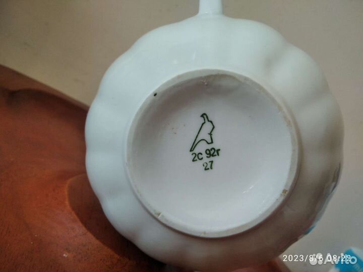 Сахарница Дулево СССР Фарфор