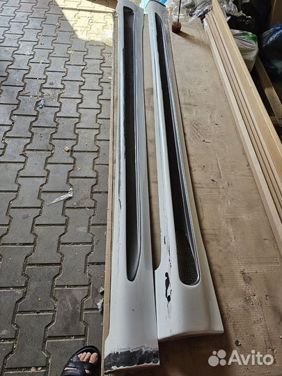 Накладки порогов Rieger Audi A5 2011-2016