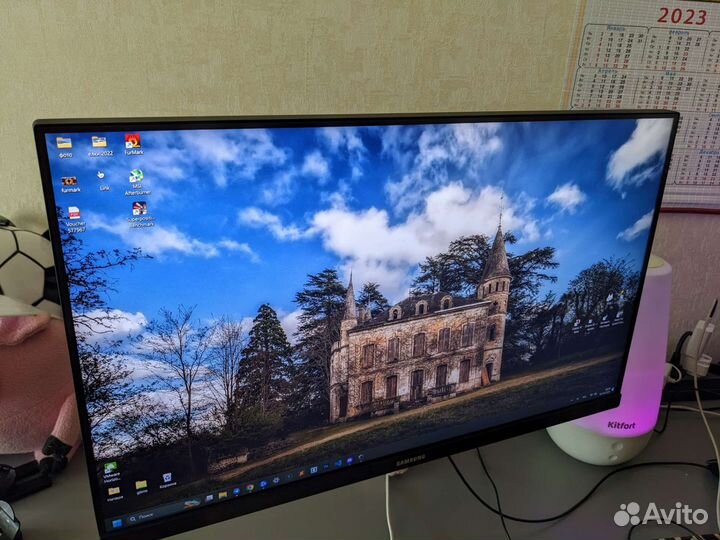 Монитор 2k Samsung s24h850qfi