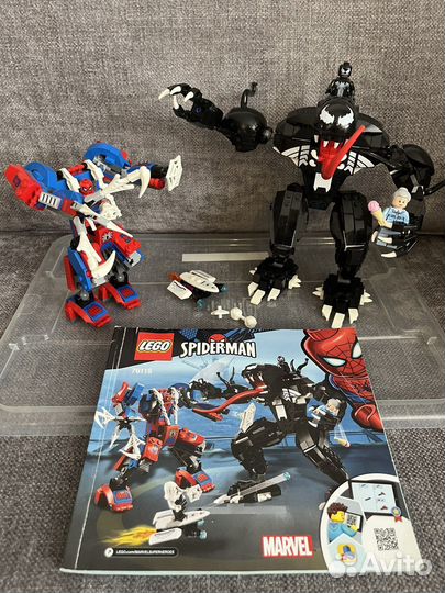 Lego Marvel 76115 Человек-паук против Венома