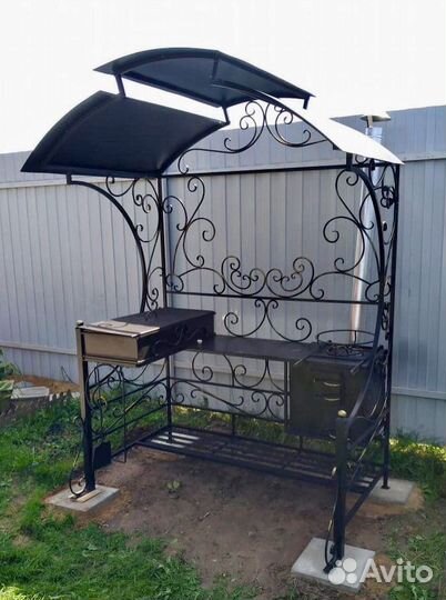 Мангал беседка