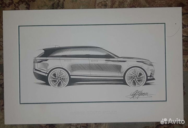 Панно картина автомобили