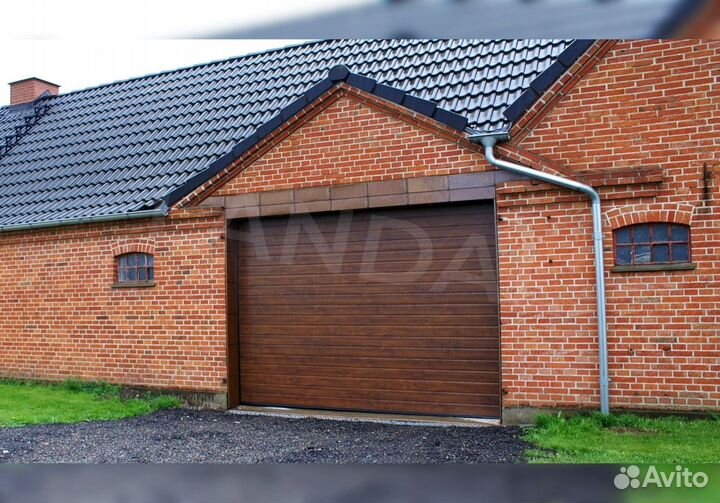 Гаражные секционные ворота