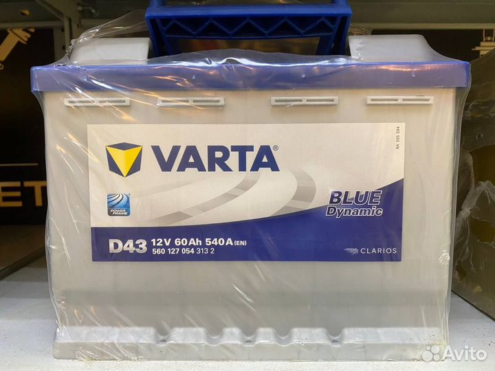 Аккумулятор Varta 60 А/ч обратной полярности