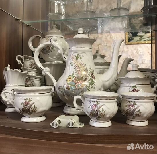 Чайно кофейный сервиз