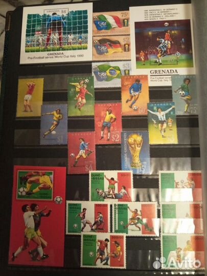 Марки - Футбол чм