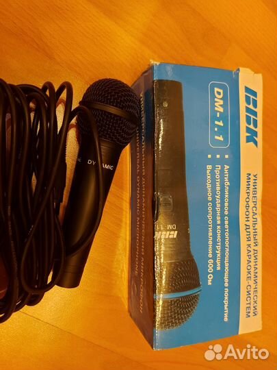 Динамический микрофон bbк