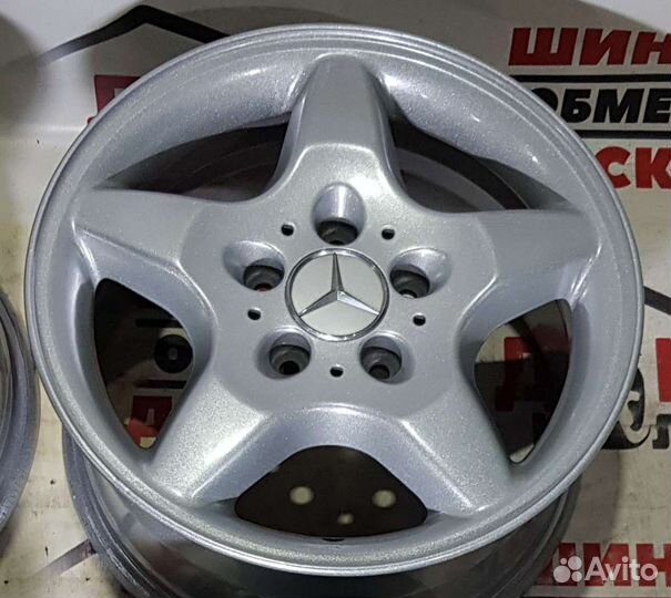 Диски литые Mercedes r16; 5x112; цо 66,6