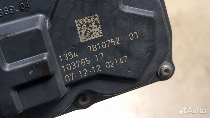 Заслонка дроссельная BMW X3 F25, 2013