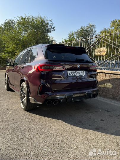 Карбоновый диффузор BMW X5m X6m F95 F96