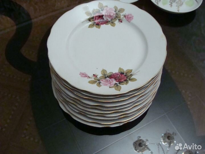 Различная посуда Дулево Советского периода