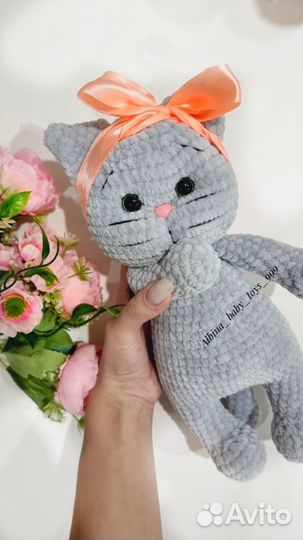 Вязаный кот/вязаные игрушки