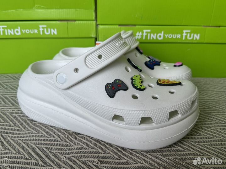 Crocs Crush Clog White