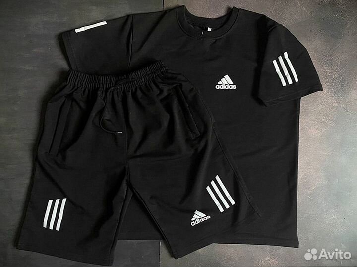 Футболка и шорты Adidas - летний костюм