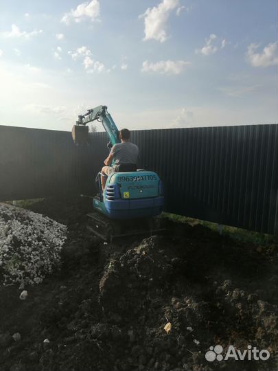 Услуги мини экскаватора