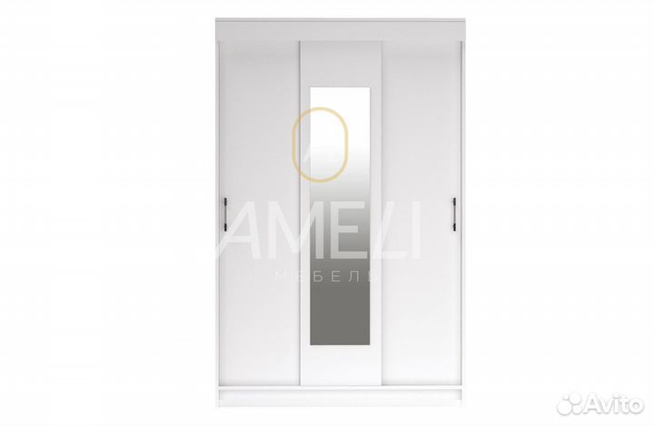 Шкаф купе с зеркалом в спальню