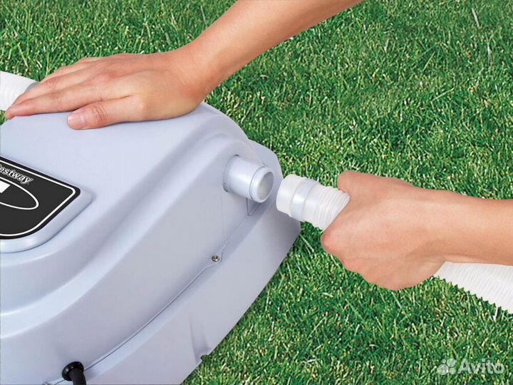 Проточный водонагреватель для бассейнов