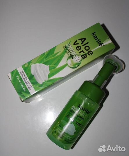 Пенка для умывания с щеточкой