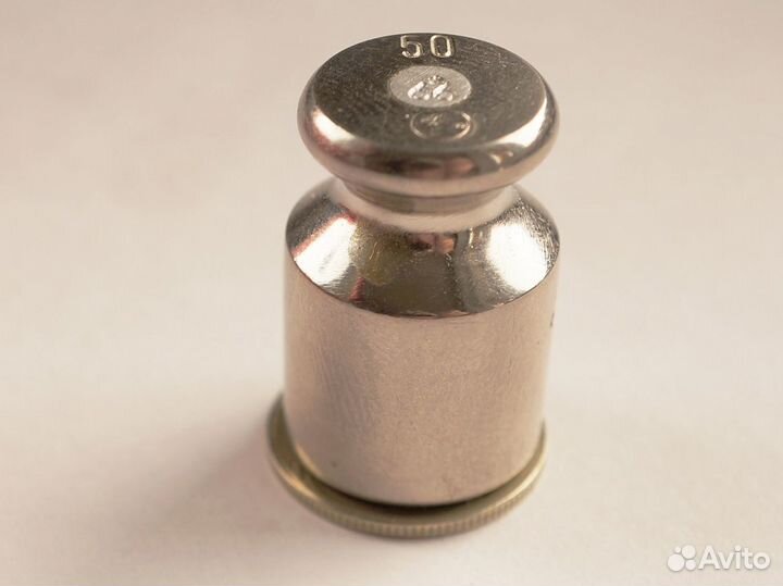 Гирька контроль вес 50 г никель