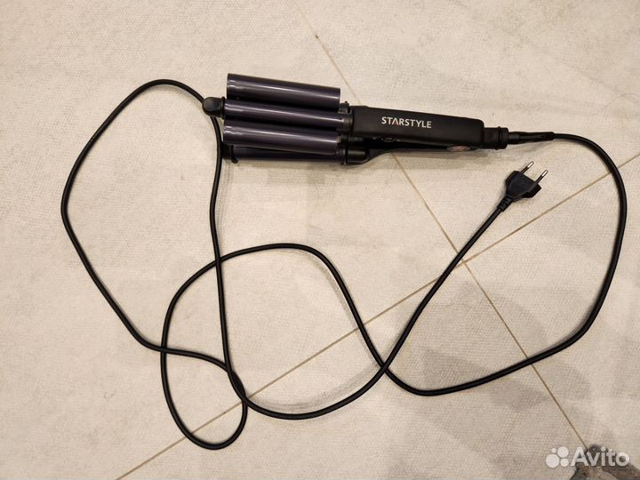 Dewal Плойка для завивки волос Star Style тройная