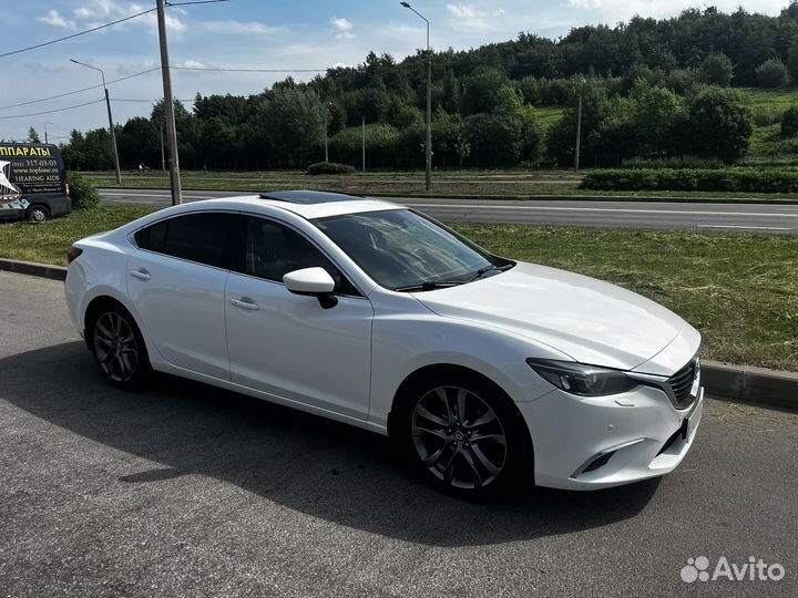 Mazda 6 2.5 AT, 2015, 128 000 км