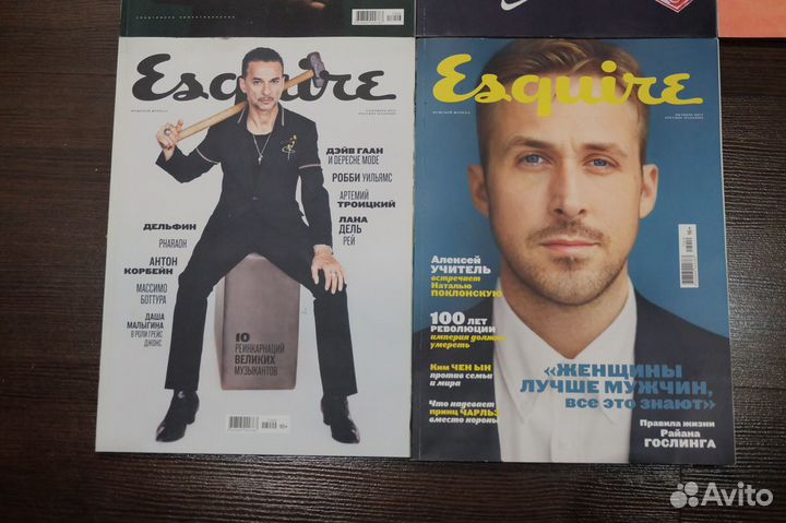 Журналы Esquire - 2017 год