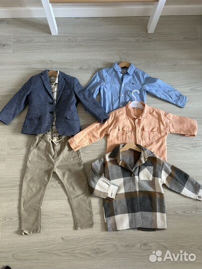 Вещи пакетом на мальчика 110