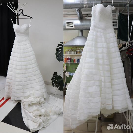 Химчистки и отпаривание свадебных платьев