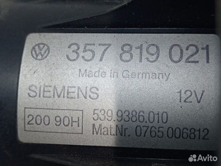 Моторчик печки для Volkswagen Transporter (T4)