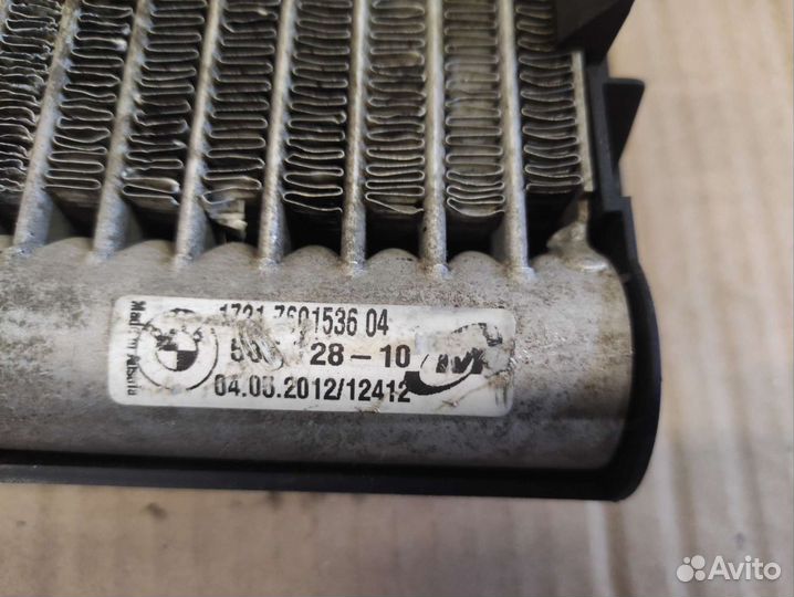 Радиатор масляный BMW X3 F25 X4 F26 N55