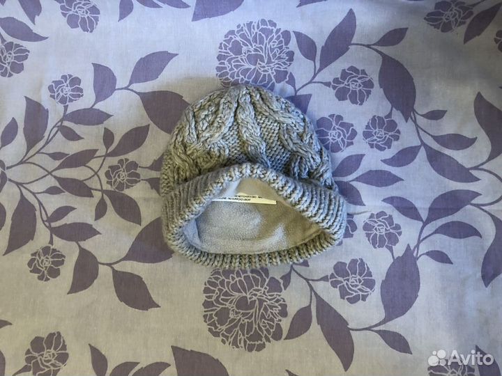 Stradivarius новая шапка на флисе на 9-10 лет