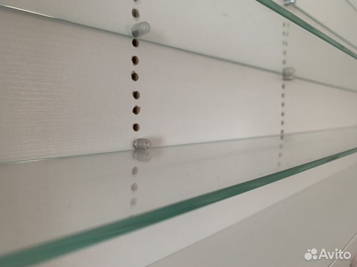 Полка витрина стеллаж шкаф для гель лаков