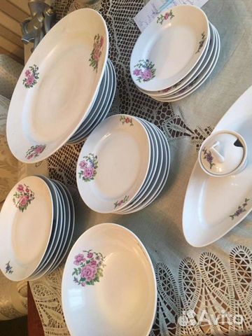 Сервиз столовый Дулевский