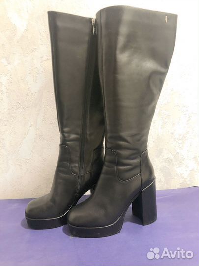 Сапоги женские натуральная кожа 35 размер