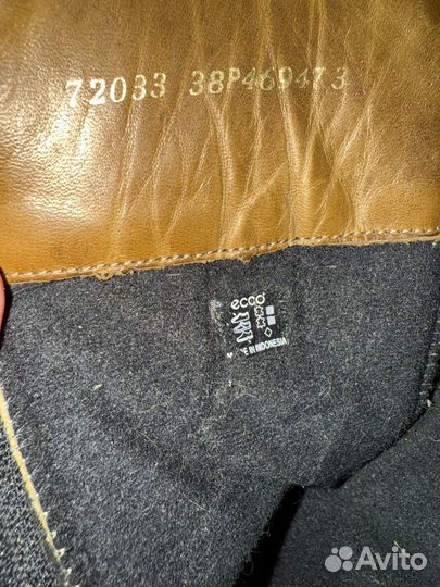 Ботинки демисезонные женские 38