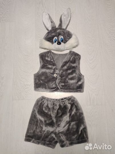 Костюм зайчика для мальчика 2-4 года