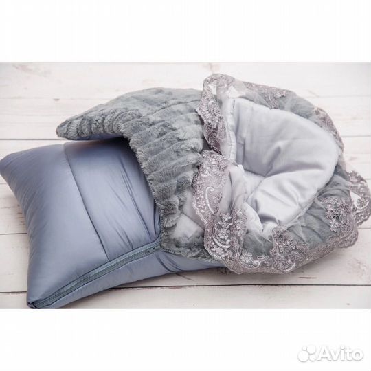 Конверт на выписку зимний для мальчика