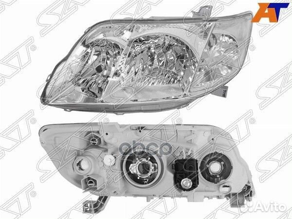 Фара toyota corolla 04-06 LH japan мех.корректо