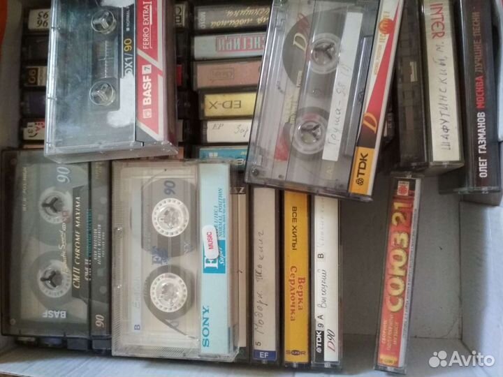 Аудиокассеты с записью