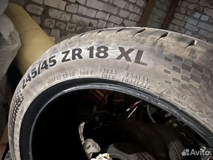 Continental SportContact 7 245/45 R18