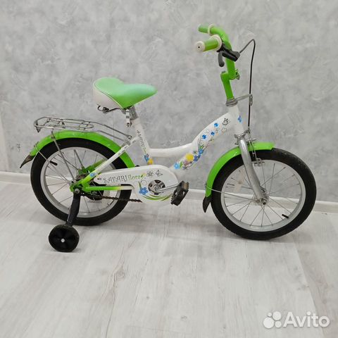 Детский велосипед бу. Диаметр колёса 16 объявление продам