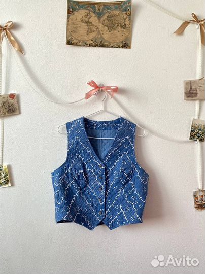 Баварский винтажный жилет