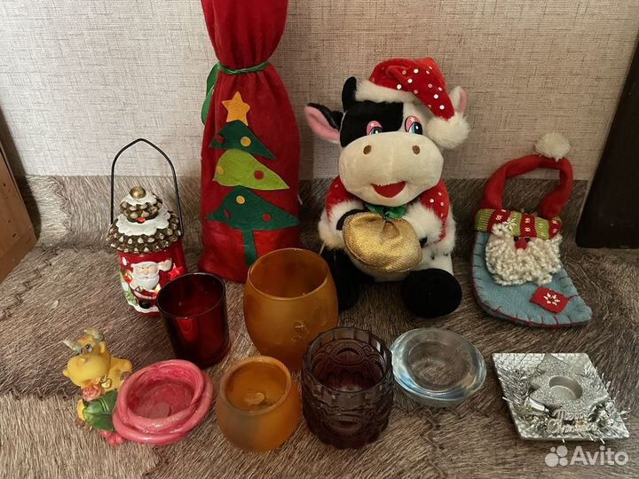 Новогодний декор, 11 предметов