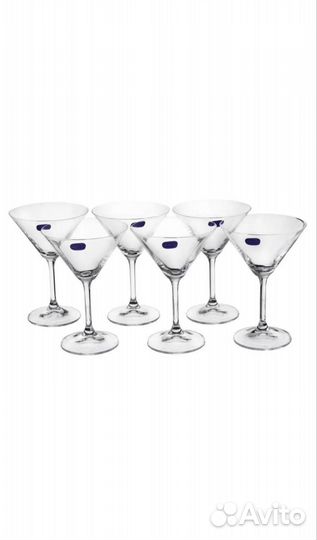 Бокалы для мартини Bohemia Cristal Lara