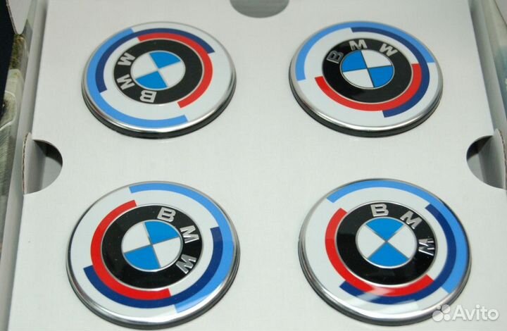 Заглушки BMW 50 Jahre Motorsport ступичные