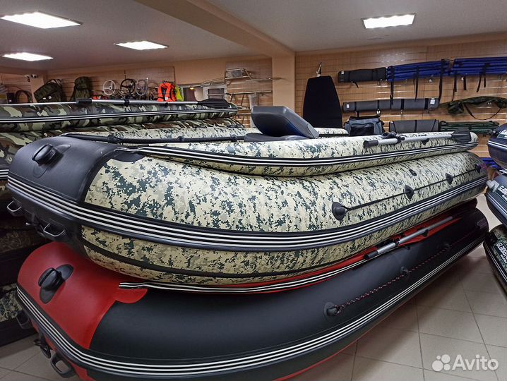 Лодка mishimo (Мишимо) family lite DF 370 камо