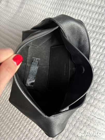 Сумка натуральная кожа massimo dutti