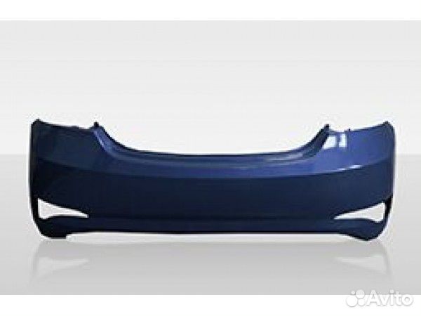 Задний бампер hyundai solaris 2014-2017
