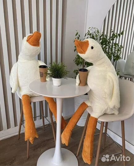 Мягкая игрушка гусь обнимусь