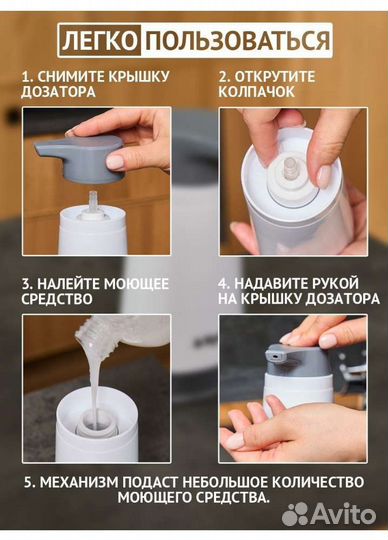 Дозатор для мыла, диспенсер